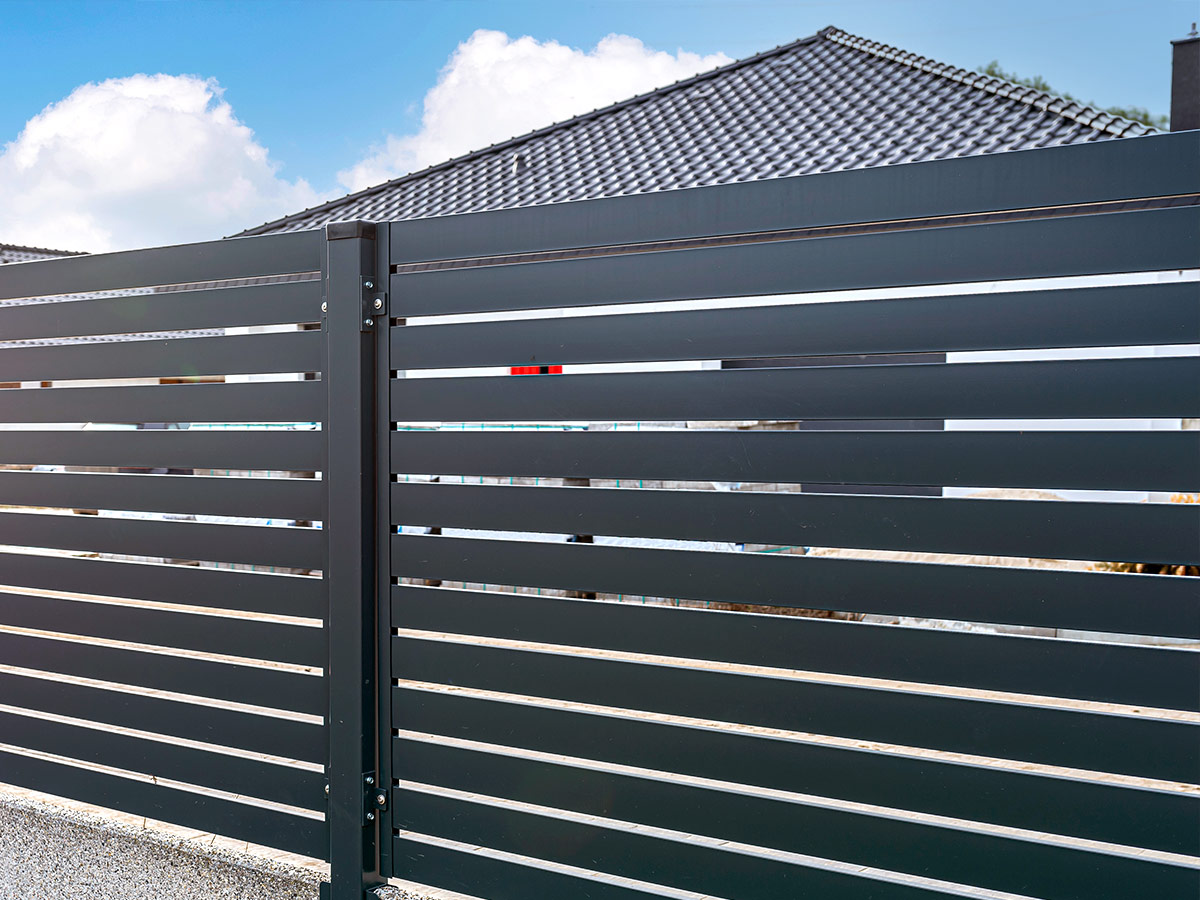 Ornamental Steel security fencing in Kingston Massachusetts