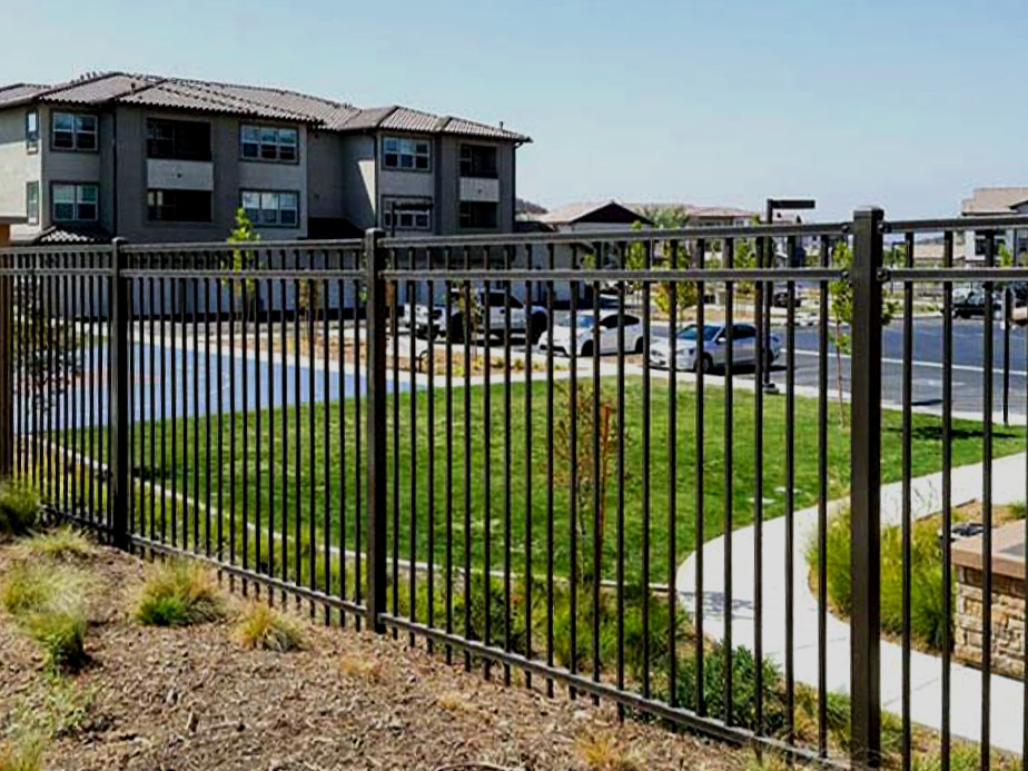 ornamental steel fence Cohasset Massachusetts